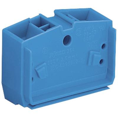 WAGO 264-354 Önálló kapocs 10 mm Rugó Kiosztás: N Kék 1 db