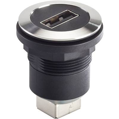 Schlegel beépíthető USB alj 2.0, fém, RRJVA_USB_AB