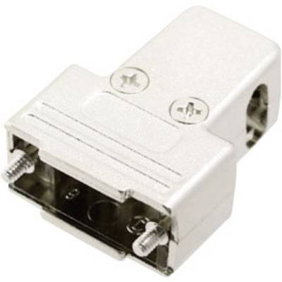 D-SUB doboz pólusszám: 9 180 °, 45 °, 45 ° Ezüst MH Connectors MHTRI-M-09-K 1 db