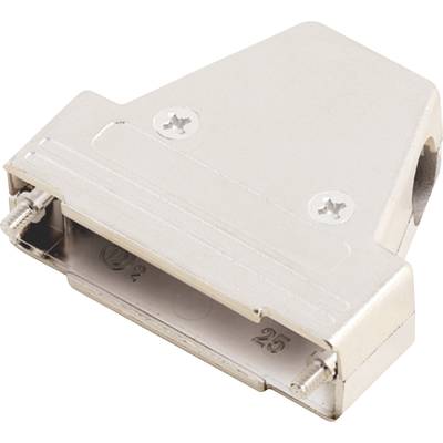 D-SUB doboz pólusszám: 25 180 °, 45 °, 45 ° Ezüst MH Connectors MHTRI-M-25-K 1 db