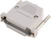 D-SUB doboz pólusszám: 9 műanyag 180 ° Szürke MH Connectors 2360-0102-31 1 db