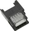 MiniClamp csatlakozó alj, 4 pólusú, AWG 20-22 szürke
