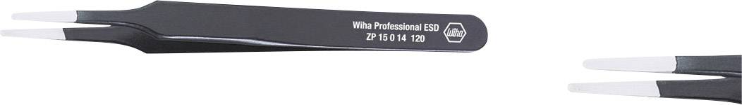 Fekete csipesz fehér markolattal, melyen a 'Witte Professional ESD ZP 5.10.0.1 120' felirat szerepel.