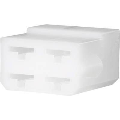 TE Connectivity Hüvelyház kábel FASTIN-FASTON Pólusok száma 4 Raszterméret: 10.80 mm 180900 1 db
