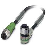 Sensor/Actuator cable SAC-4P-M12MS/0,3-PUR/M12FR-3L