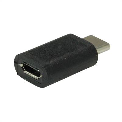 Value USB 2.0 Átalakító [1x USB-C® dugó - 1x USB 2.0 alj, mikro B típus]  
