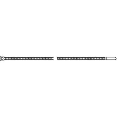 Kábelkötegelő készlet 98 x 2,5 mm, natúr, 1000 db, HellermannTyton 138-01989 UB1-N66-NA-M2