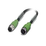 Sensor/Actuator cable SAC-4P-M12MS/ 0,6-PUR/M12FS SH