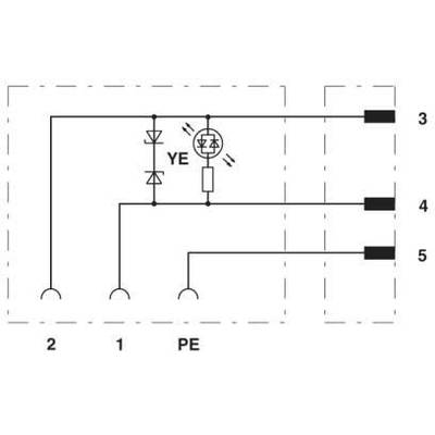 Sensor/Actuator cable SAC-3P-M12MS/0,6-PUR/BI-1L-Z 1400773 Phoenix Contact