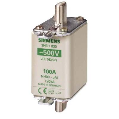 Siemens 3ND1832 Biztosíték betét   Biztosíték méret = 0  125 A  500 V 3 db