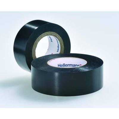 Szigetelőszalag készlet 10db PVC fekete 6 m x 19 mm HellermannTyton 710-10600