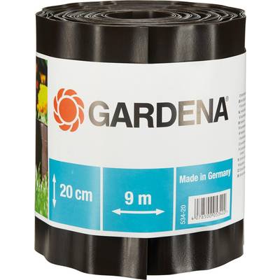 Gardena ágyáskeret, ágyásszegély 9m x 20cm, barna színű Gardena 534