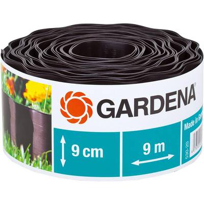 Gardena ágyáskeret, ágyásszegély 9m x 9cm, barna színű Gardena 530