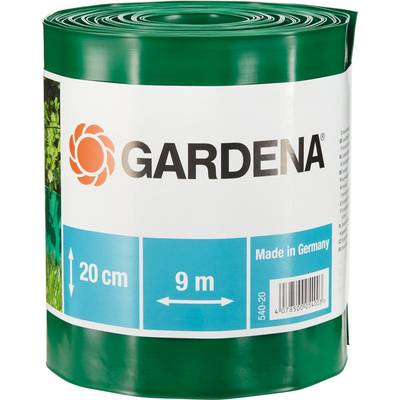 Gardena ágyáskeret, ágyásszegély 9m x 15cm, zöld színű Gardena 538