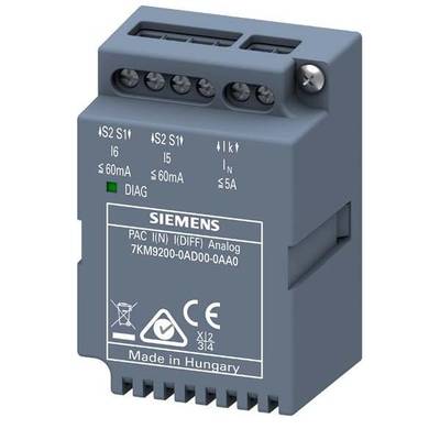 Siemens 7KM9200-0AD00-0AA0 I (N) bővítőmodul, I (diff), analóg, dugaszolható, 7KM PAC3200 / 4200