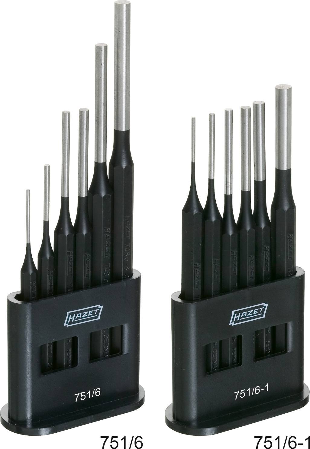 Sasszeg kiütő készlet, 6 részes, Hazet 751/6
