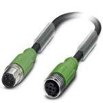 Sensor/Actuator cable SAC-4P-M12MS/ 3,0-PUR/M12FS SH