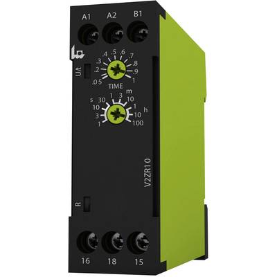 tele 125120 V2ZR10 24-240V AC/DC Időrelé Mono funkció 1 db Időtartomány: 0.05 mp - 100 óra 1 váltó