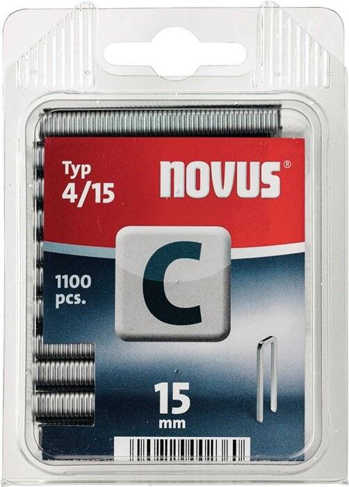 Keskenyhátú kapocs, NOVUS C4/18 1100 db-3