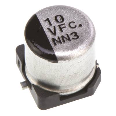 SMD elektrolit kondenzátor 10 µF 35 V 20 % Ø 5,4 x 5 mm Panasonic EEEFC1V100R