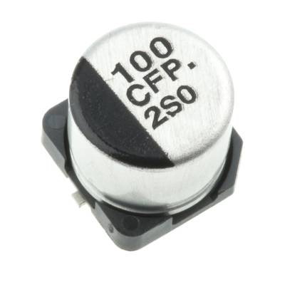 SMD elektrolit kondenzátor 100 µF 16 V 20 % Ø 6,3 x 5,8 mm Panasonic EEEFP1C101AP