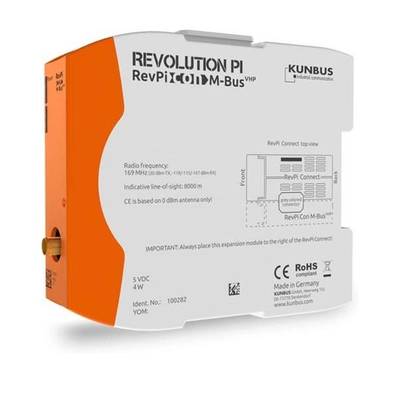 Revolution Pi by Kunbus PR100282 RevPi Con MBUS VHP Busz modul      1 db