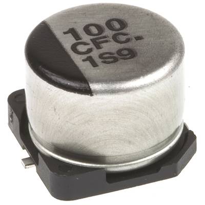 SMD elektrolit kondenzátor 100 µF 16 V 20 % Ø 6,2 x 8 mm Panasonic EEEFC1C101P
