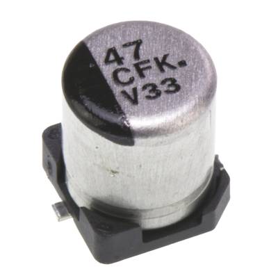 SMD elektrolit kondenzátor 47 µF 16 V 20 % Ø 5 x 5,8 mm Panasonic EEEFK1C470UR