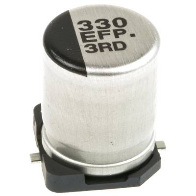 SMD elektrolit kondenzátor 330 µF 25 V 20 % Ø 8 x 10,2 mm Panasonic EEEFP1E331AP