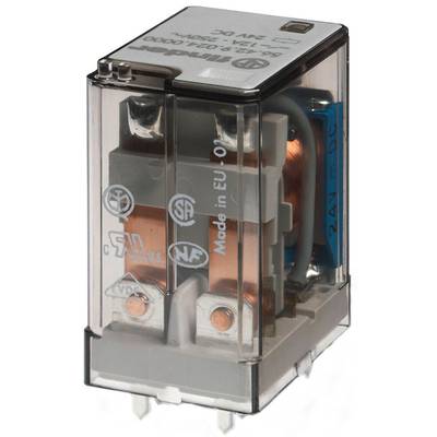 Finder 56.42.8.230.2000 Nyák relé 230 V/AC 12 A 2 váltó 10 db