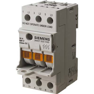 Siemens 3NW75331HG Biztosíték tartó     30 A  600 V/AC 1 db