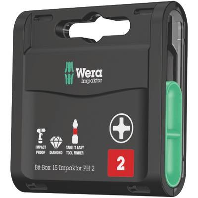 Wera Impaktor 05057772001 Bit készlet 15 részes  