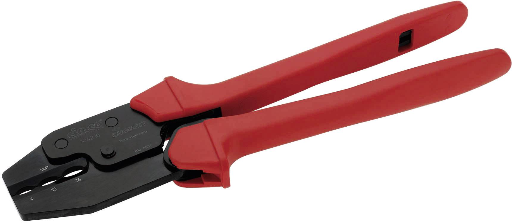 Cimco Cimco Werkzeuge 104210 Préselőfogó Szigetelt kábelcsatlakozó 6 - 16 mm²
