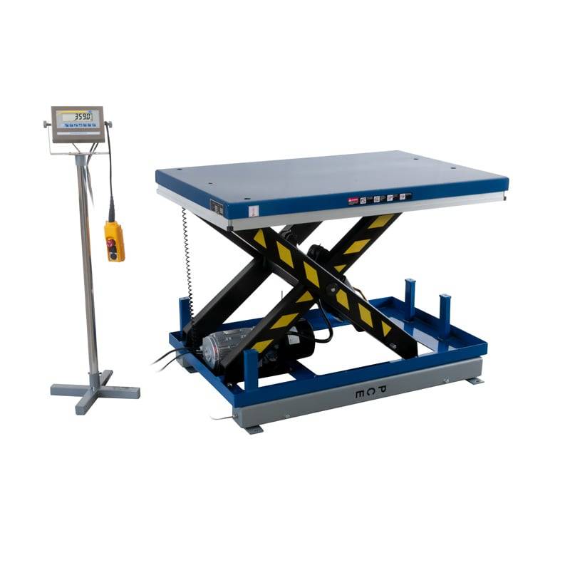 PCE Instruments Emelőasztalos mérleg PCE-HLTS 500 Mérési tartomány (max.) 500 kg Elemekről üzemeltetett