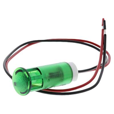 APEM QS103XXHG220 LED-es jelzőlámpa Zöld    230 V/AC      