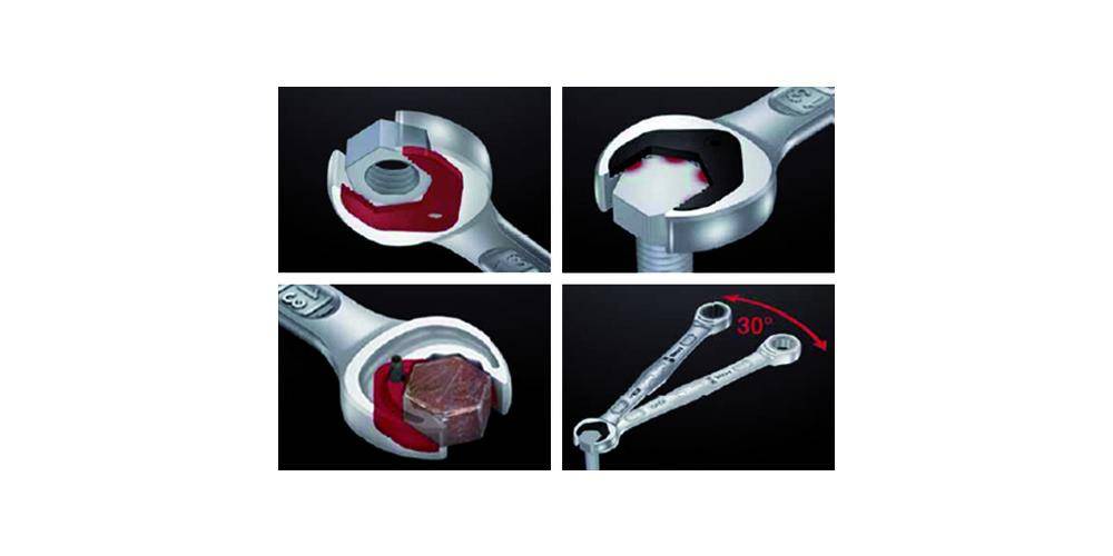 Wera 05073287001 Joker Racsnis gyűrűs csavarkulcs Kulcsszélesség (coll) 3/4"-1