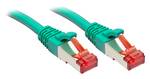 Lindy Cat.6 S / FTP kábel, zöld, 0,5m