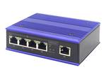 Digitus DN-650105 Ipari 5-portos gyors Ethernet kapcsoló, nem kezelt, reduntande tápegység