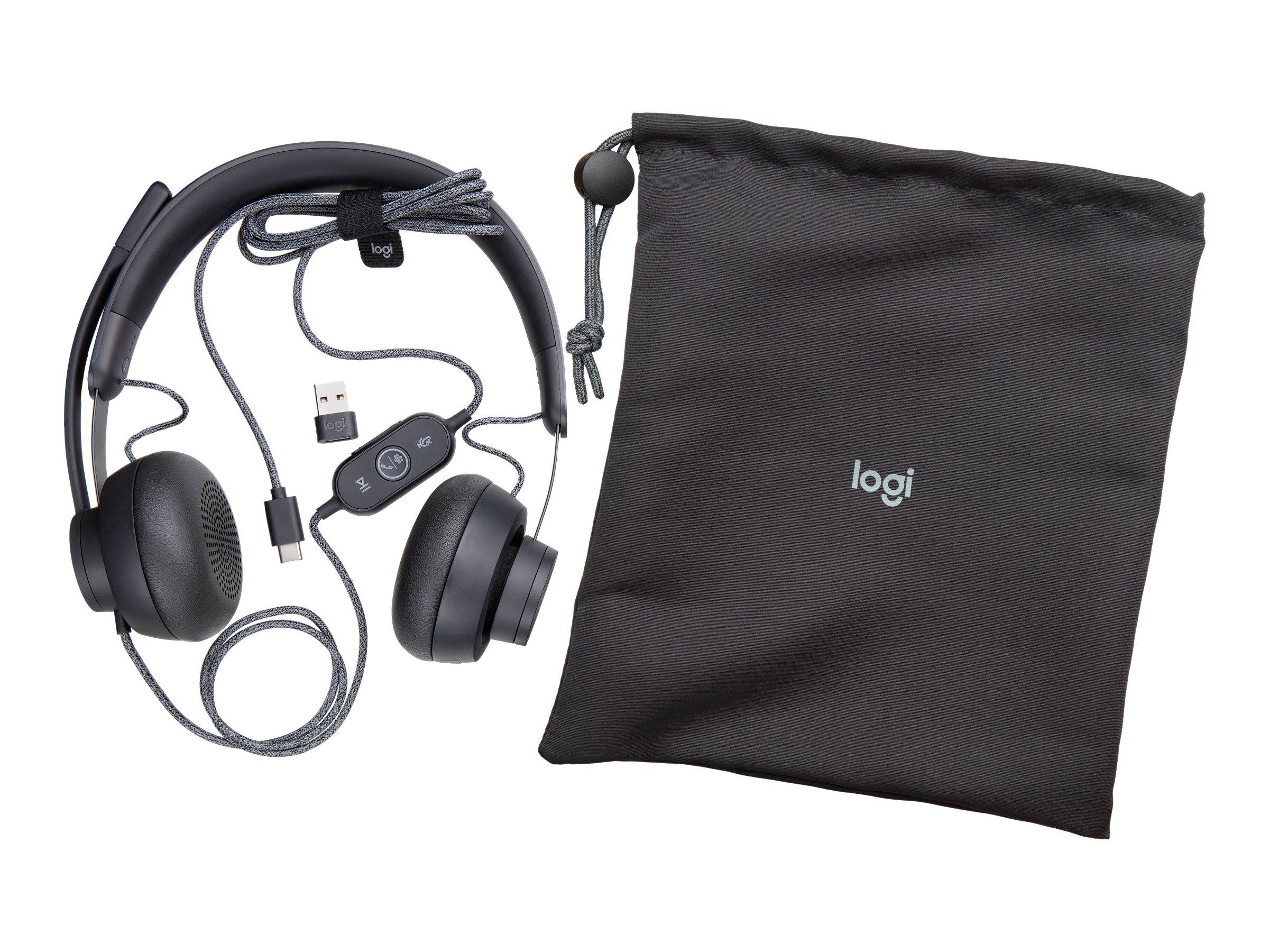 Logitech Geen extra informatie beschikbaar. On Ear headset Vezetékes Stereo Többszínű mikrofon zajelnyomás Hangerő szabá-1