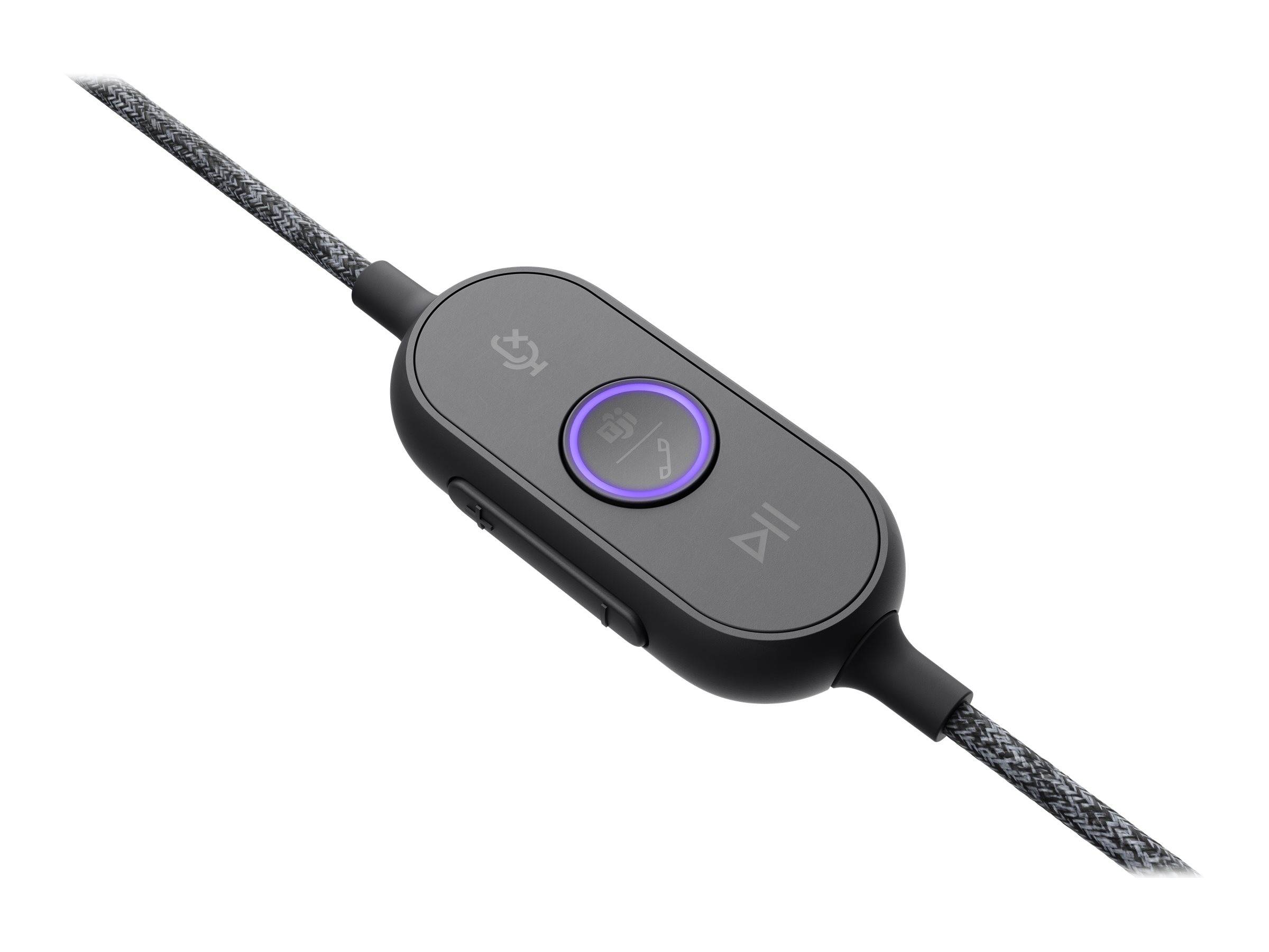 Logitech Geen extra informatie beschikbaar. On Ear headset Vezetékes Stereo Többszínű mikrofon zajelnyomás Hangerő szabá-2