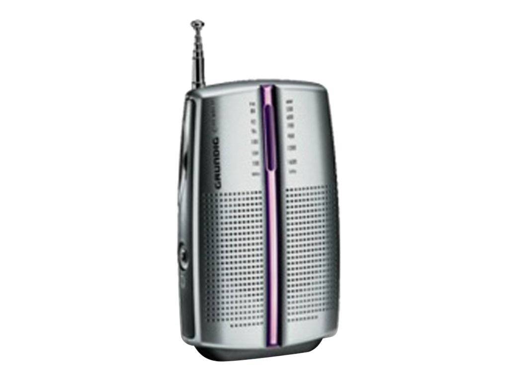 Grundig City 31 PR 3201 Hordozható rádió, zsebrádió króm színben-1