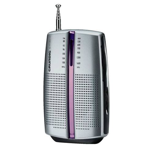 Grundig City 31 PR 3201 Hordozható rádió, zsebrádió króm színben-2