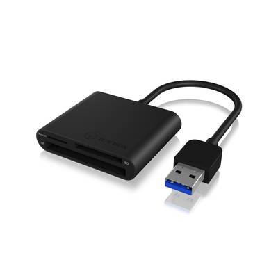   ICY BOX  IB-CR301-U3 Externer Multi Card Reader (CF, SD, Micro SD) mit USB 3.0 Hostanschl  KÜlső memóriakártya olvasó/