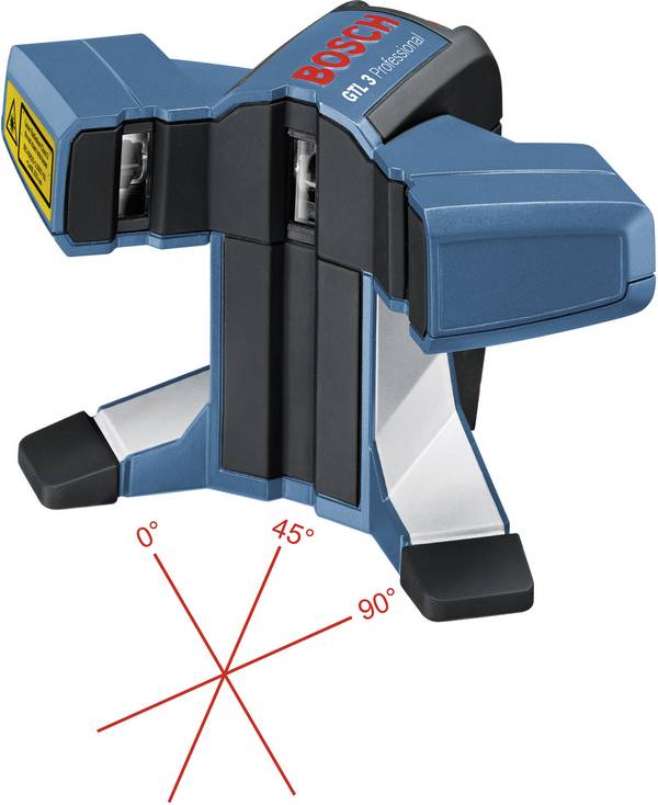 Csempelézer, max. 20 m, Bosch GTL 3