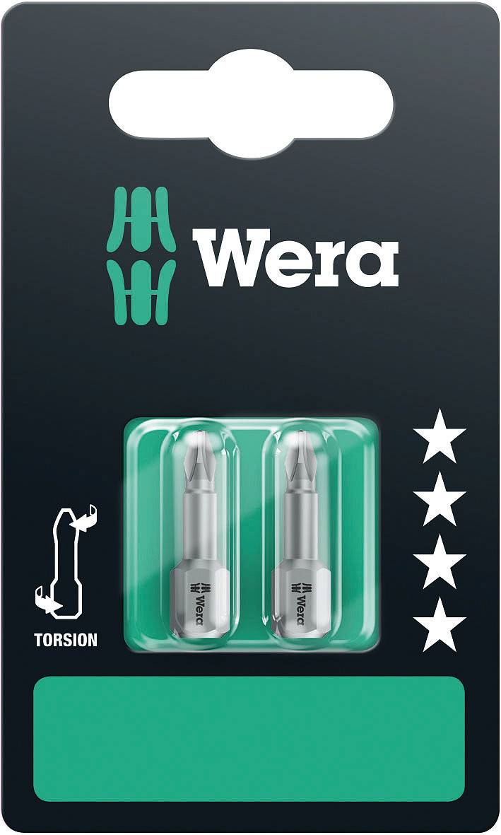 Wera 2 db 851/1 TZ PH kereszthornyú PH bit, PH3 05073325001 Hossz 25 mm