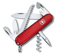 Svájci bicska, többfunkciós zsebkés, funkciók száma 13, Victorinox Camper 1.3613-1