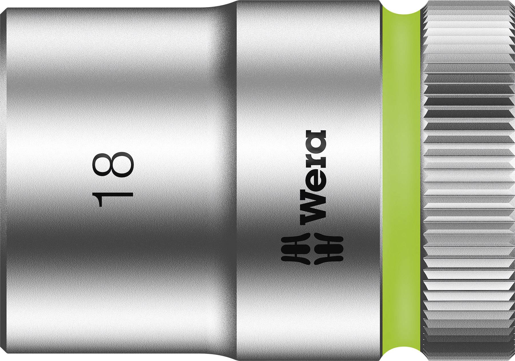Wera 8790 HMC 05003609001 Külső hatlap Dugókulcs betét 18 mm 1/2 18 mm 1/2 (12,5 mm)