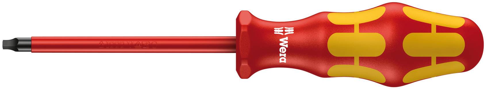 Wera 168 i Négylap csavarhúzó VDE Méret (csavarhúzó) 1 Penge hossz: 80 mm