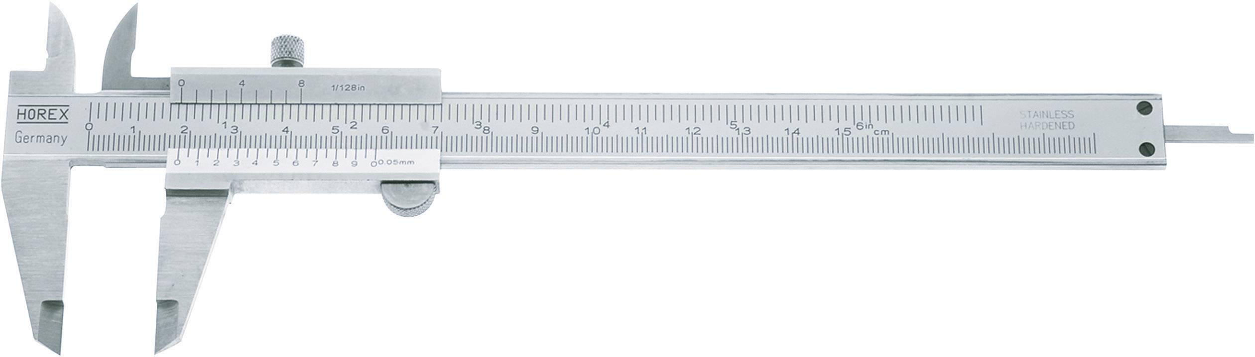 Precíziós tolómérő 150 mm DIN 862 Horex 2226516