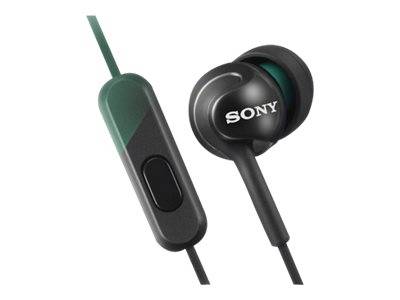 Sony MDR-EX110AP In Ear fejhallgató Vezetékes Fekete Headset-1